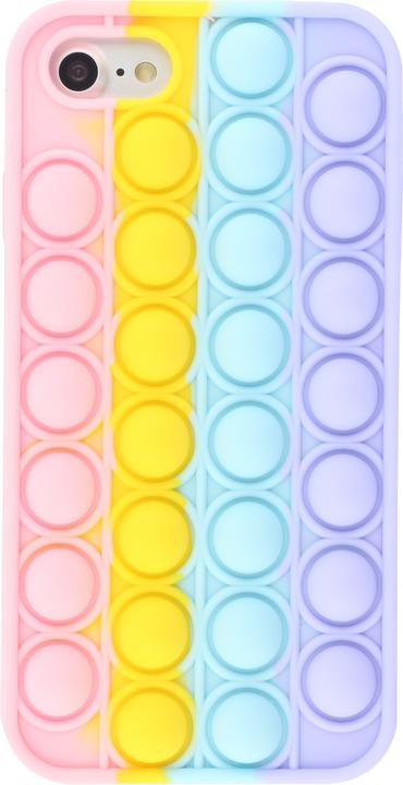 Produktbild PhoneLook Hülle Silikon Luftblasen Anti-Stress Regenbogen (Apple iPhone 7)