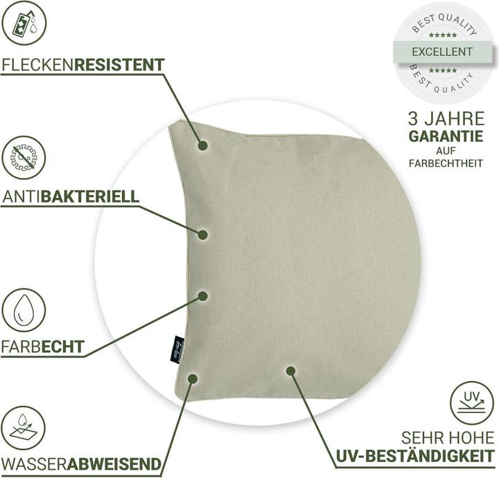 Produktbild Natura Punto Outdoorkissen (50 x 50 cm)