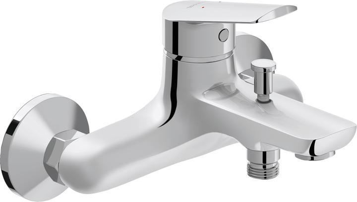 Actual product image Duravit Single lever bath tub m. No 1 surface-mounted chrome