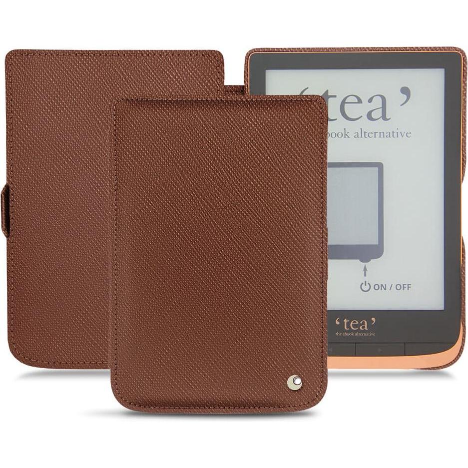 Thumbnail - Noreve Lederschutzhülle horizontal (Touch HD Plus), Tablet Hülle, Braun