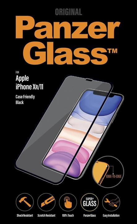 PanzerGlass Edge to Edge (1 Stück, Apple iPhone 11, Apple iPhone XR)