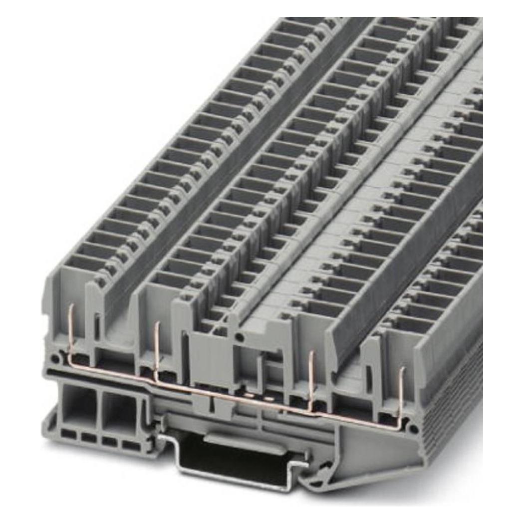 Phoenix Contact Grigio Tb,Spring-Cage,Width:5.2mm,Grey, Accessori Di Elettronica + Alloggiamento,