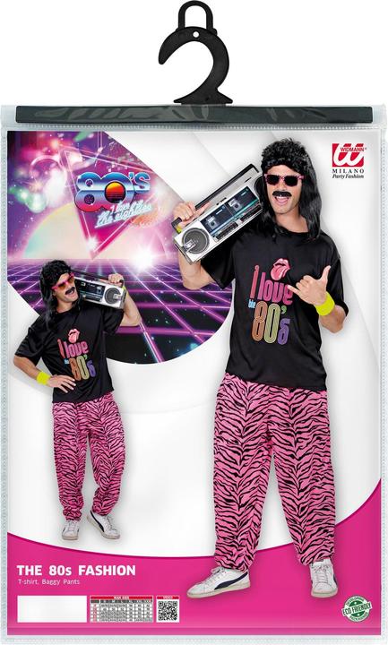 Actual product image Widmann 80s outfit (M/L)