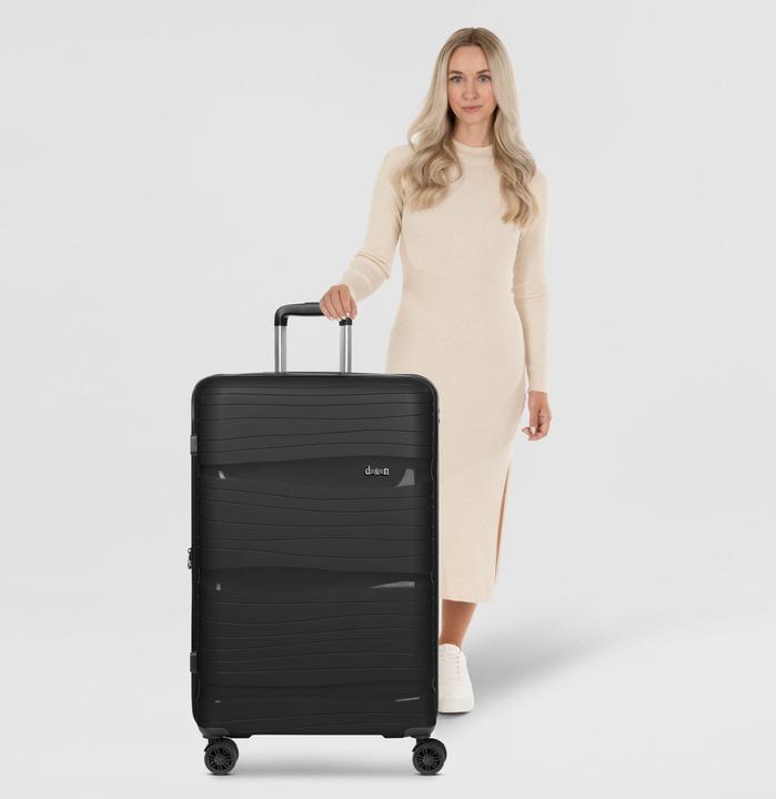 Immagine prodotto D&N Travel Line 4300-Plus Carrello a 4 ruote L 76 cm con piega ad espansione (96 l)
