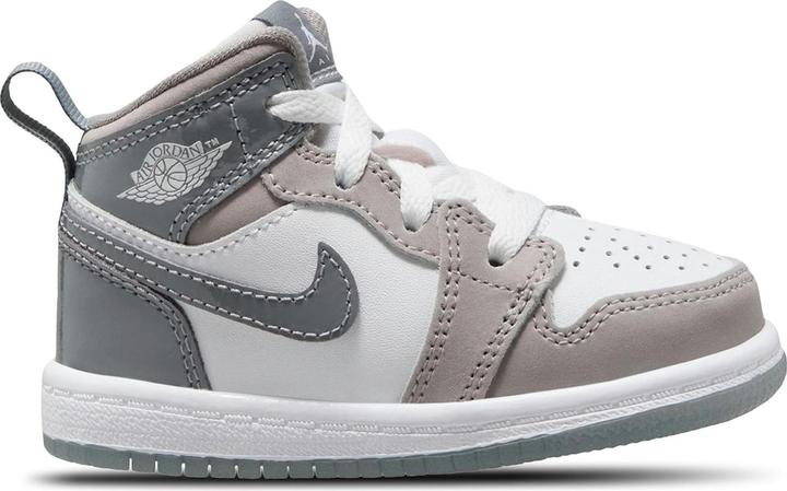Produktbild Jordan 1 Mid SE White Medium Grey Cool Grey (TD) (19.5)