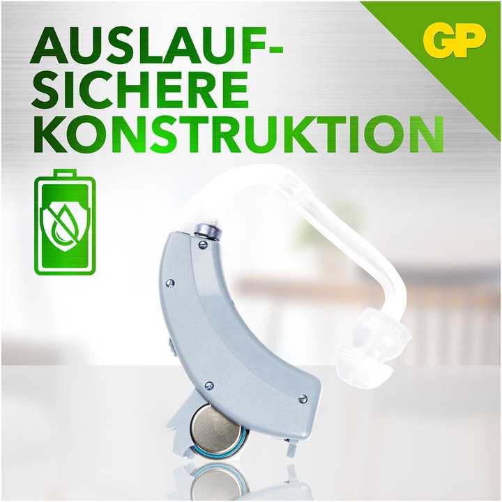 Produktbild GP Batteries GP Knopfzelle ZA10, 1.4V, 6 Stk. (6 Stk., PR70, 90 mAh)
