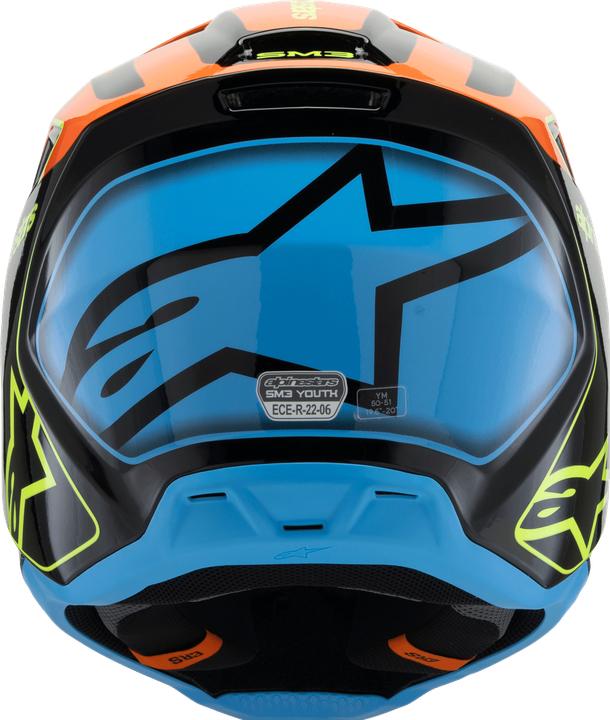 Actual product image Alpinestars Helmet Sm3 Yth Fray Ece06 (50 - 51 cm, M)