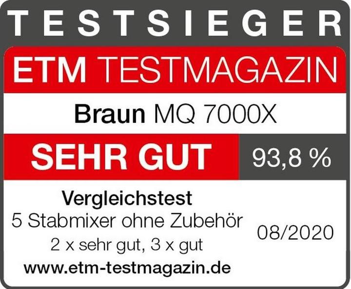Immagine prodotto Braun MultiQuick 7 MQ7000X