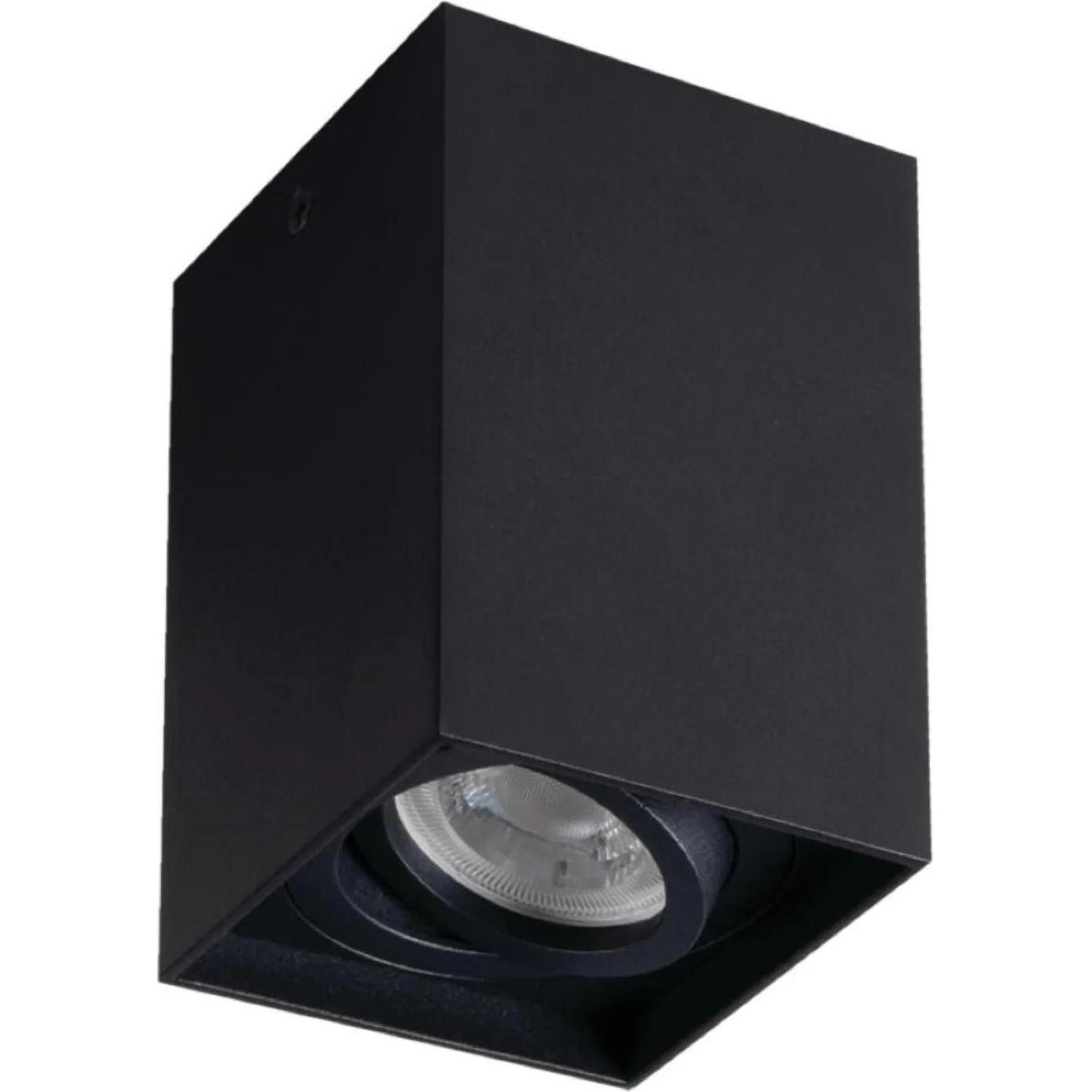 Kanlux, Wandleuchte + Deckenleuchte, Deckenleuchte GORD XS GU10 Schwarz 25476 (GU10)