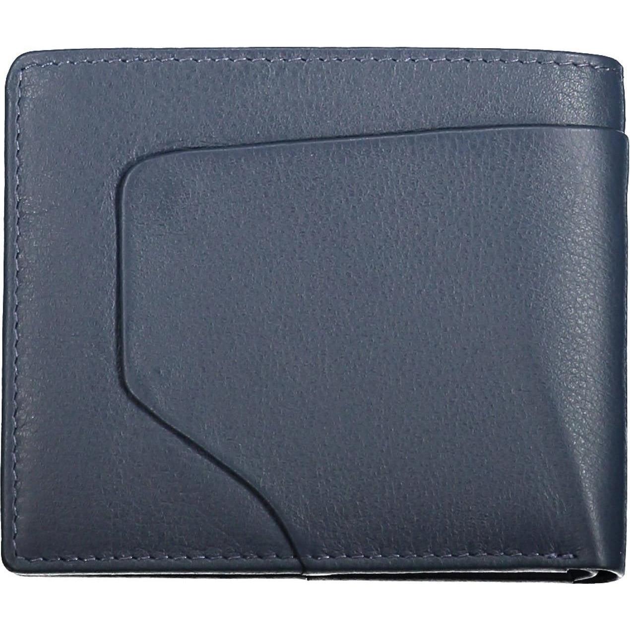 Piquadro Uomo Blu Uomini, Portafoglio, Akron, Leather Wallet, With Detachable Document Holder, E, For,