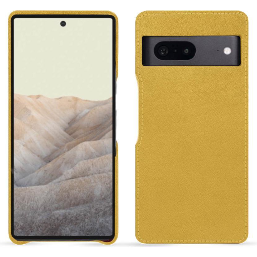 Noreve Lederschutzhülle (Google Pixel 7), Smartphone Hülle, Orange