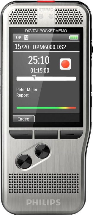 Actual product image Philips DPM6000 Pocket Memo