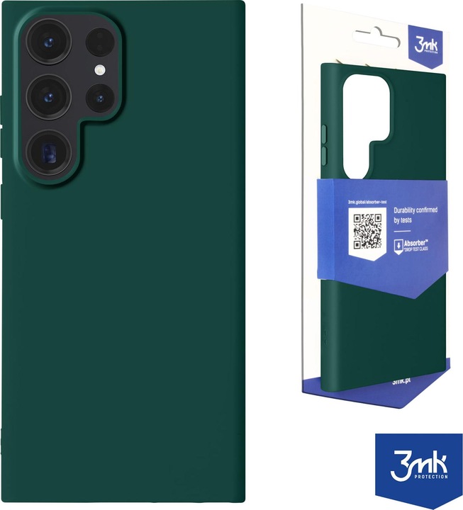 Produktbild 3MK Matt Case Soft Touch Silikonhülle Series (Samsung Galaxy S23 Ultra)