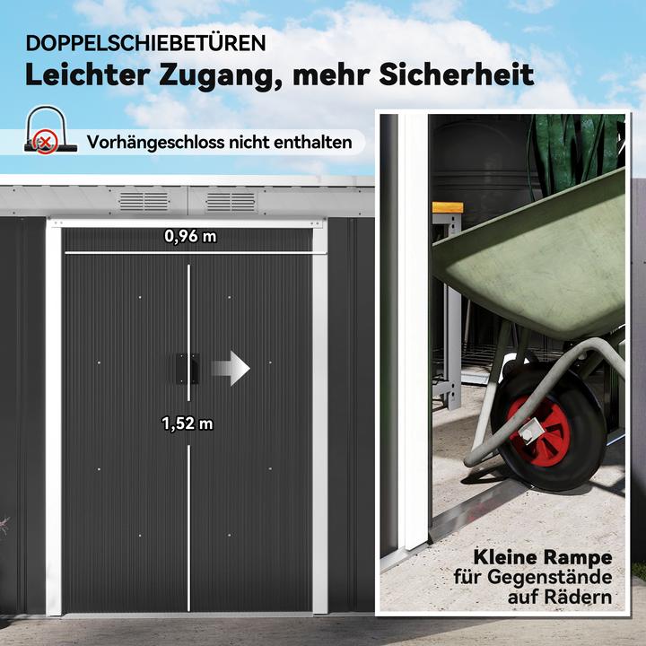 Immagine prodotto Outsunny Capanno degli attrezzi