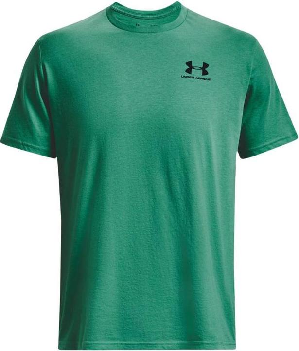 Under Armour Mens Sportstyle Left Chest SS T-Shirt Green 1326799 509 (S) (S)