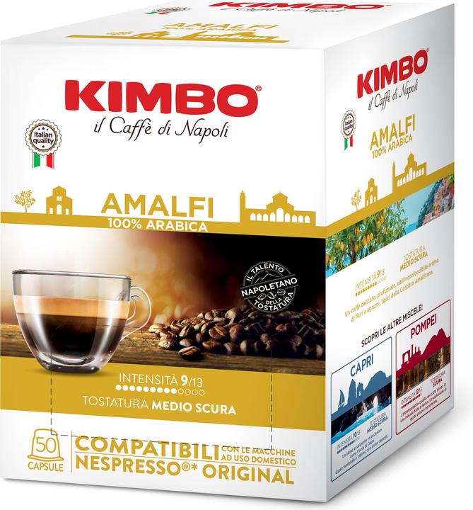 Actual product image Kimbo Amalfi (50 x Port.)