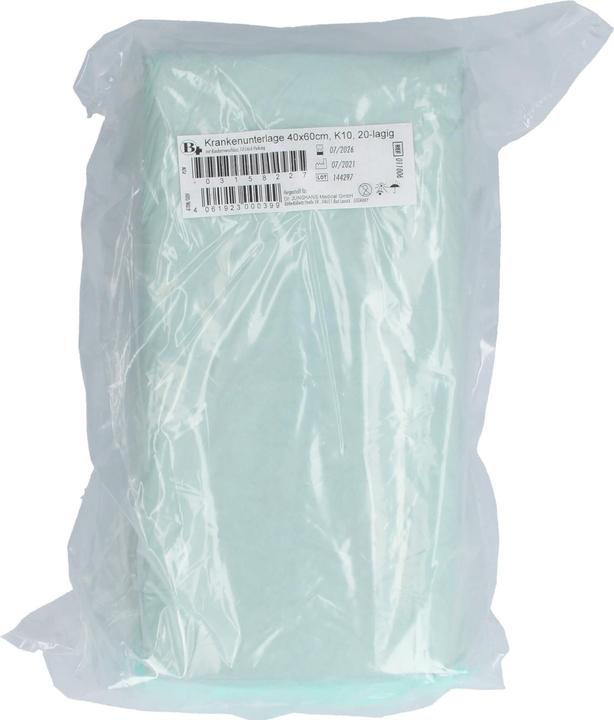 Dr. Junghans Krankenunterlage BRI K10 40X60cm 20-lagig, 10 St (10 x)