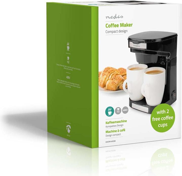 Image du produit Nedis Machine à café à filtre compacte