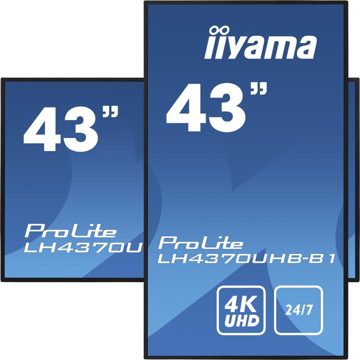 Produktbild iiyama LH4370UHB-B1 (3840 x 2160 Pixel, 42.50")