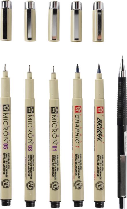 Immagine prodotto Sakura Pigma (Nero, 6 x)