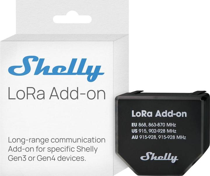 Image du produit Shelly LoRa Add-on (Actionneur de commutation)