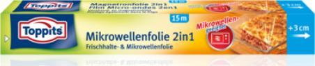 Actual product image Toppits Microwave foil 2in1 (1x)
