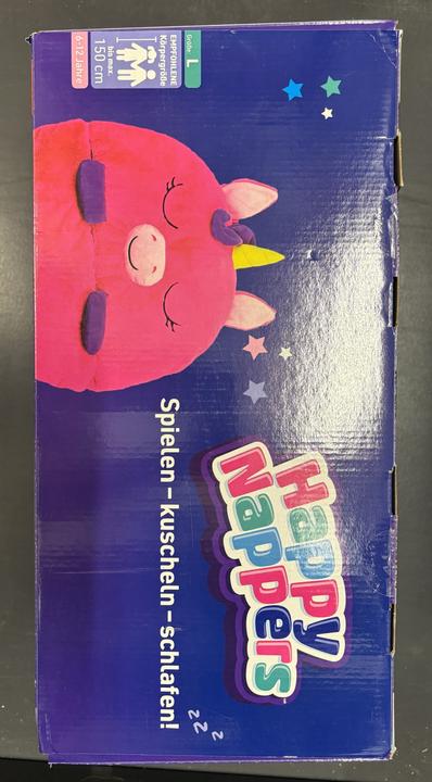 Produktbild MediaShop Happy Nappers Einhorn pink | Large 6-12 Jahre | Spielen - kuscheln- schlafen | Kinderschlafsack (137 cm)