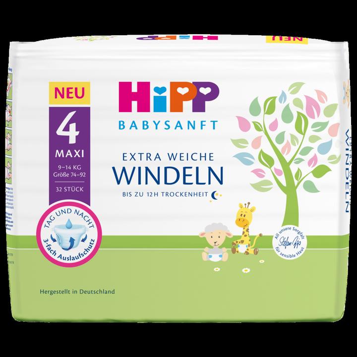 Actual product image Hipp Baby Soft (Size 4, Pack, 32 pcs.)