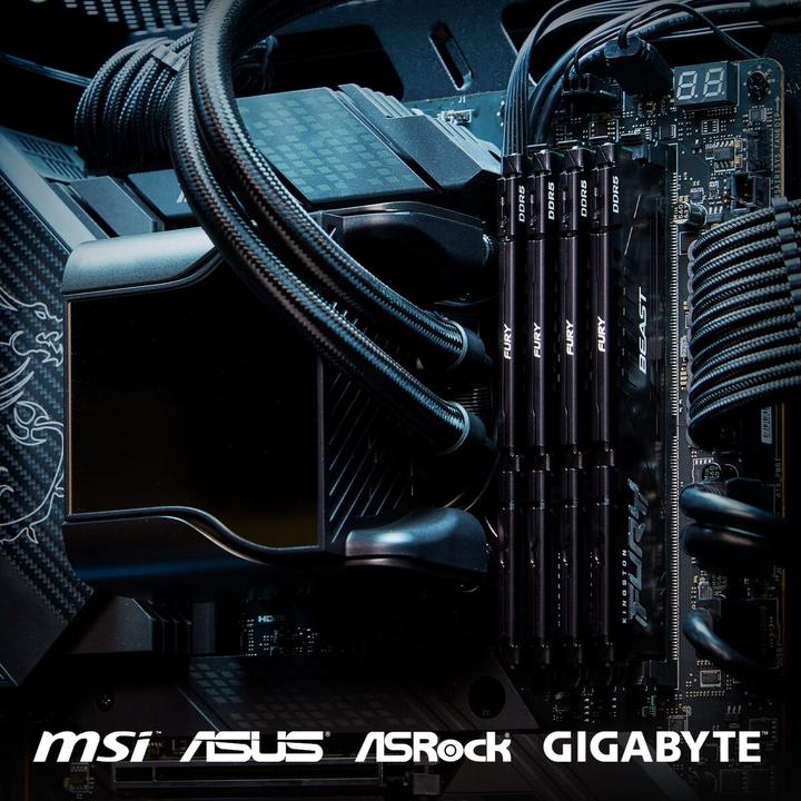 Immagine prodotto Kingston FURY Beast (1 x 32GB, 5200 MHz, RAM DDR5, DIMM)