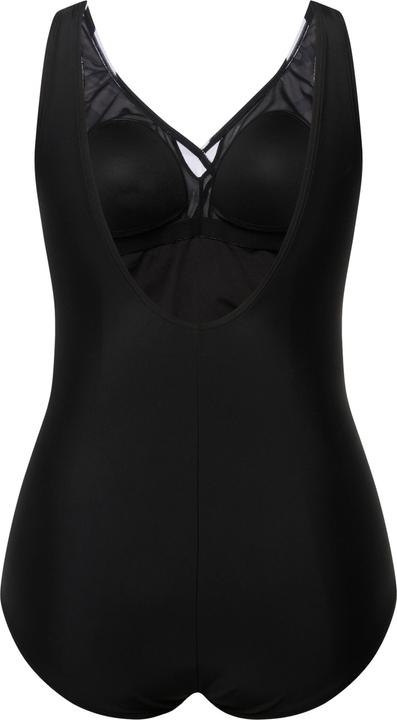 Produktbild Ulla Popken Badeanzug, Streifen, Softcups, Drapierung, recycelt (42)
