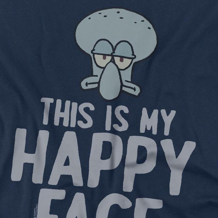 Immagine prodotto Spongebob Squarepants Maglietta Faccia Felice Uomo (XL)