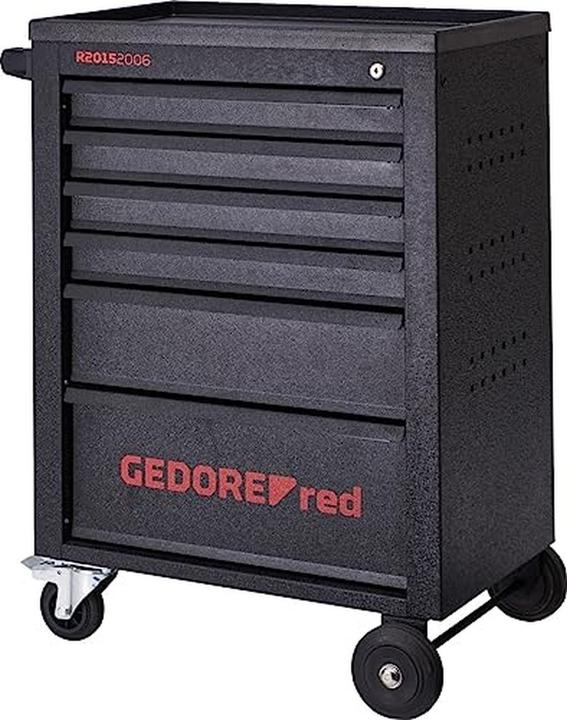 Produktbild Gedore Red red R20152006 Werkstattwagen Black MECHANIC 6 Schubladen (1 x)