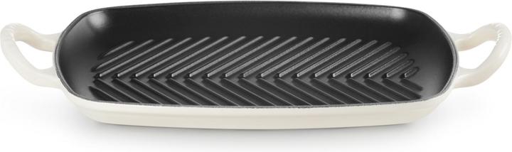 Le Creuset GRILL PLATE RECTANGULAR SIG 30 CM Meringue