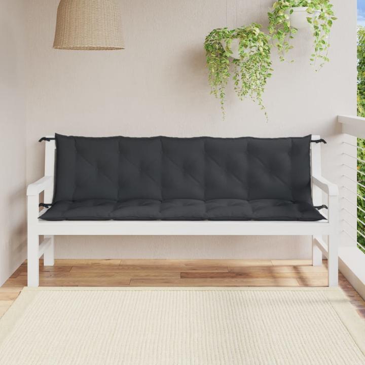 Image du produit vidaXL Coussins de banc de jardin 2 pcs. tissu (180 x 50 x 7 cm)
