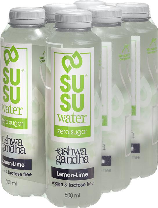 Actual product image Susu Water Lime Zero (6x500ml) (6 x 50 cl)