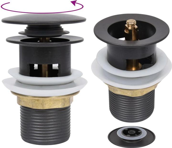 vidaXL Abra (Ablaufgarnitur, 1")