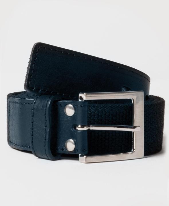 Actual product image JP1880 Stretch Fabric Adjustable Leather Metal Closure Belt