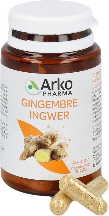 Actual product image Arkopharma Ingwer (40 pcs., Capsules, 42 g)