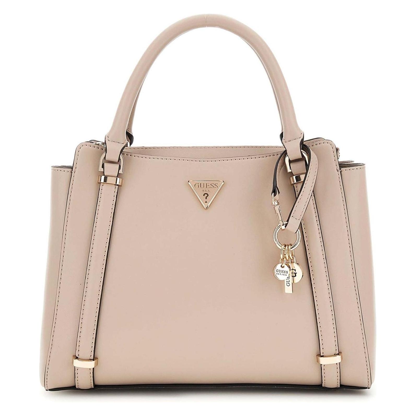 Guess, Damen, Handtasche, Daryna Ii Two Comp Satchel, Braun