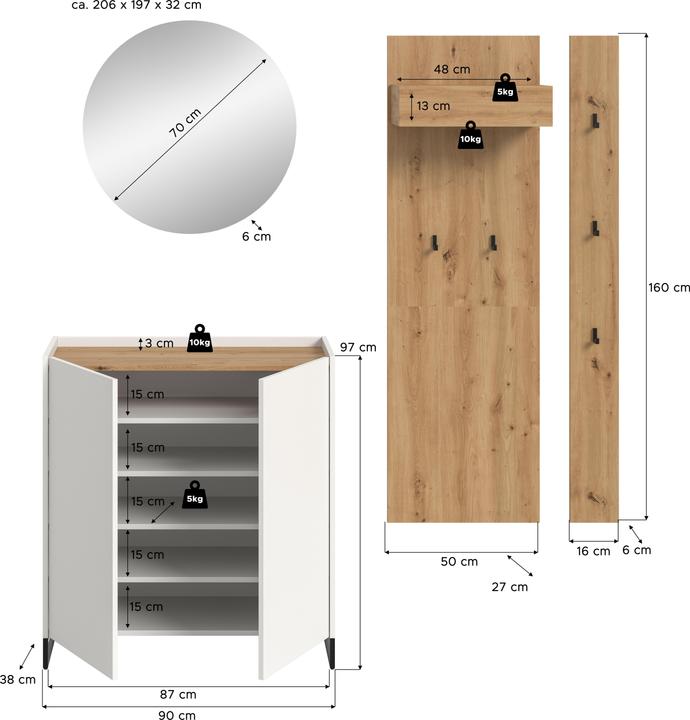Produktbild Xonox Home Drive (197 x 32 x 206 cm)