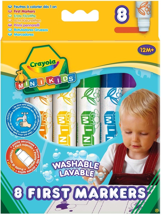 Crayola Mini Kids - Marker (Multi, 8 x)