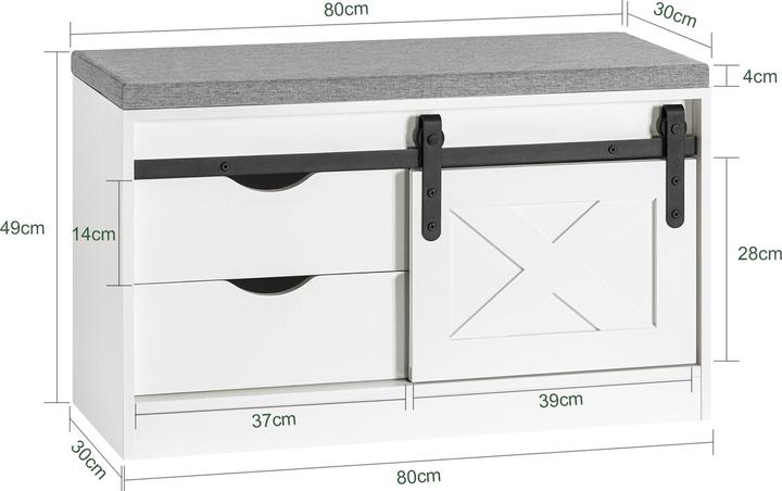 Produktbild SoBuy Arielle (80 cm)