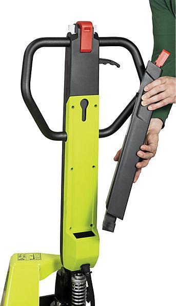Immagine prodotto Pramac Transpallet semi-elettrico AGILE PLUS, portata 1200 kg, QuickLift, lungh. x