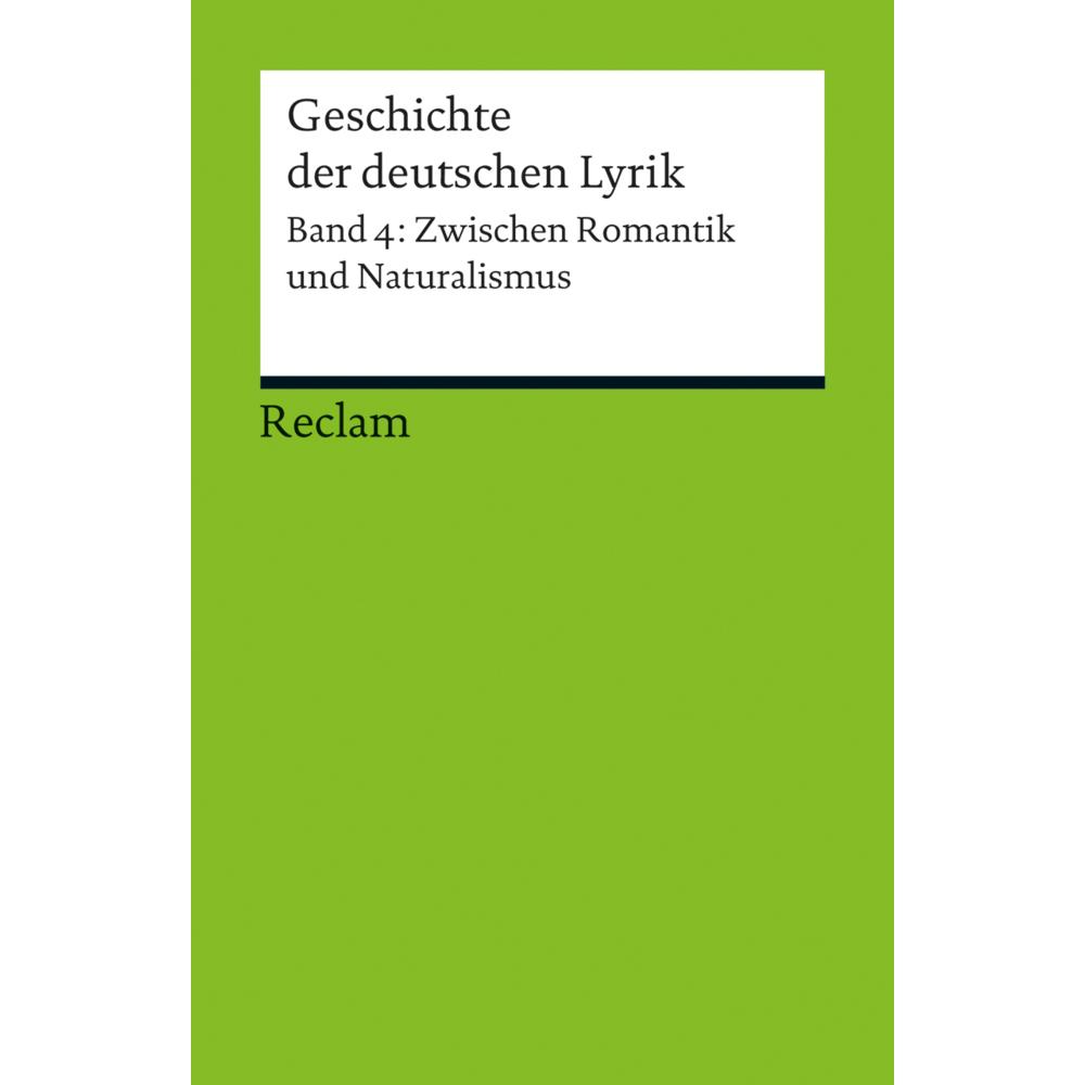 Geschichte der deutschen Lyrik, Fachbücher von Bernhard Sorg