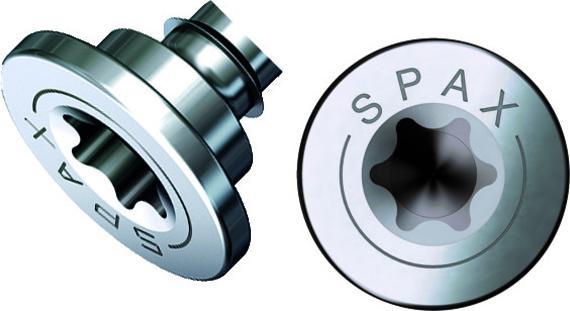 Produktbild Spax Justierschraube Flachkopf T-Star Plus T30 Halterillen 4cut Wirox (100 Schrauben pro Stück)