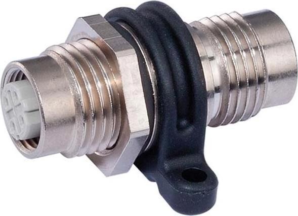 Actual product image Murr Elektronik M12 switch cabinet bushing Bu. Bu. D-cod