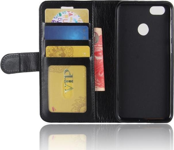 Actual product image MU Classic Crazy Horse Leather Cover (Huawei Y6 Pro (2017))