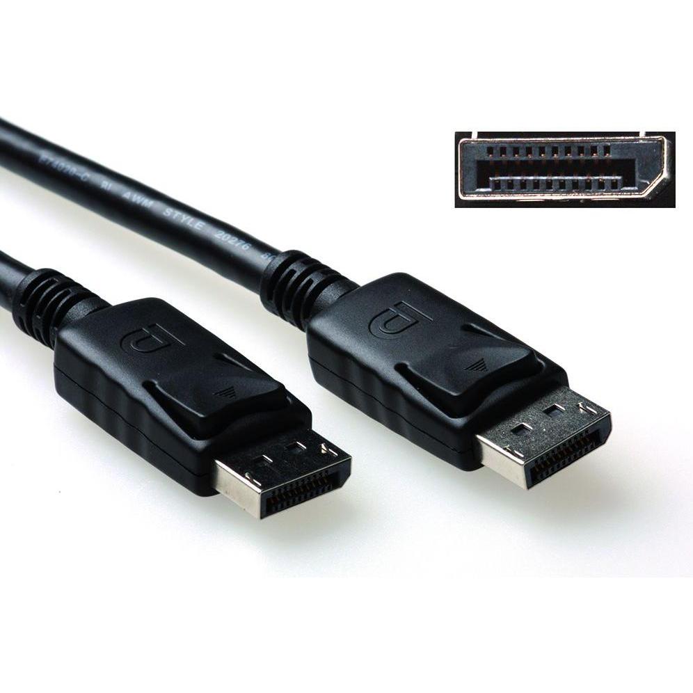 ACT 5 metre DisplayPort cable male (5 m, DisplayPort), Video Kabel