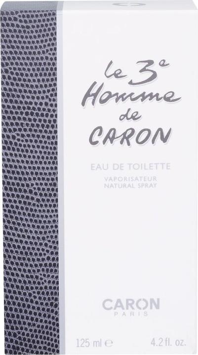 Actual product image Caron Le 3e Homme de (Eau de toilette, 125 ml)