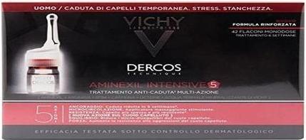 Produktbild Vichy Dercos Aminexil Clinical 5 - Multi-purpose anti-hair loss treatment for men (252 ml)